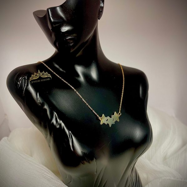 گردنبند طلا طرح ستاره