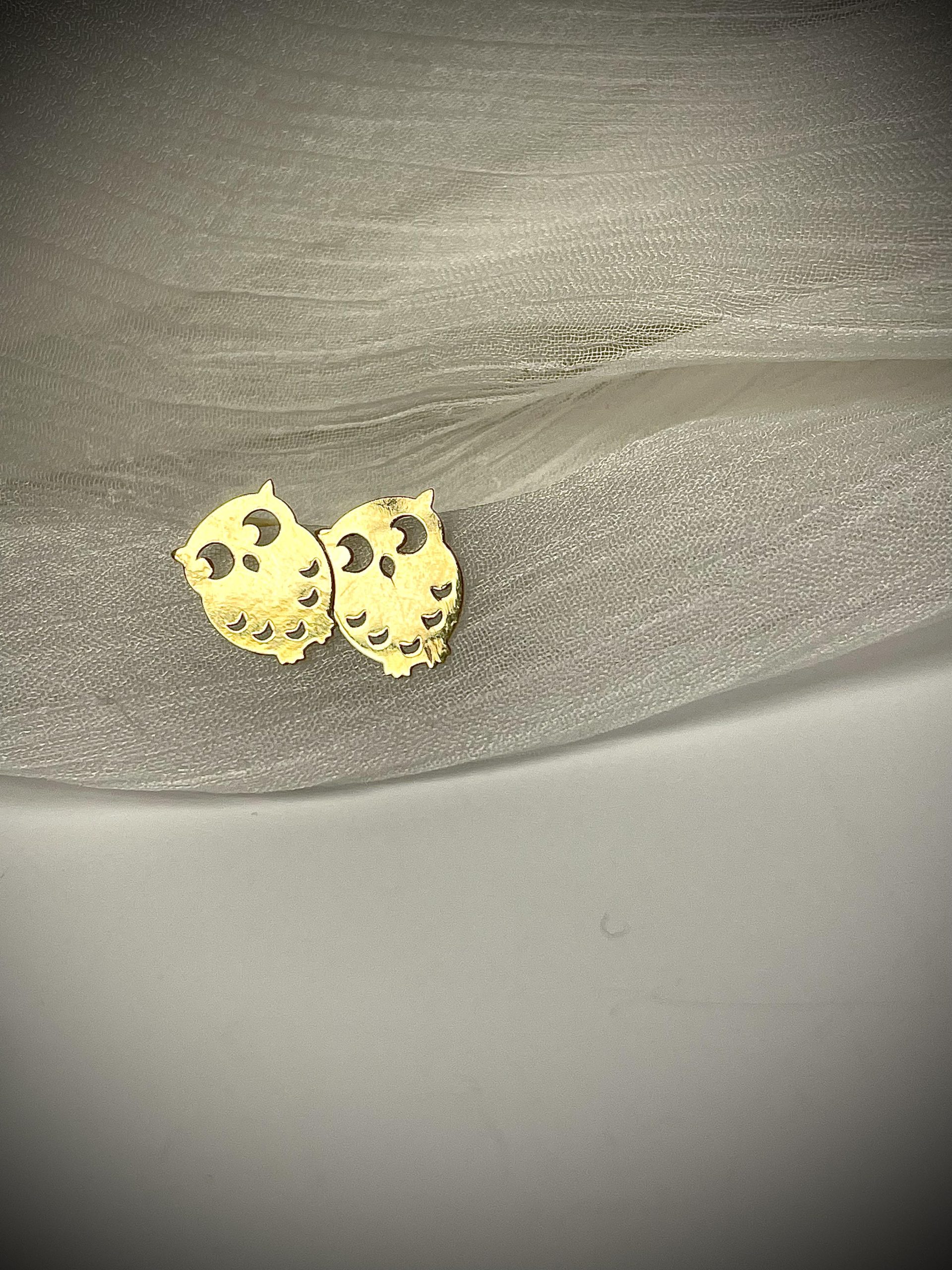 گوشواره میخی طلا - Image 10